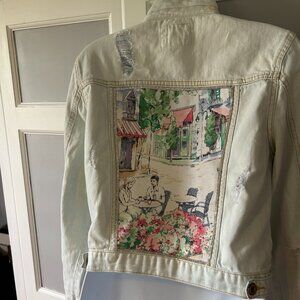 Upcycled32 - up-cycled light denim jacket